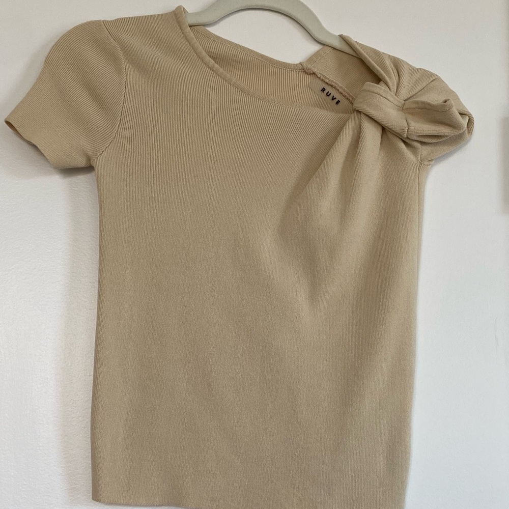 Beige top